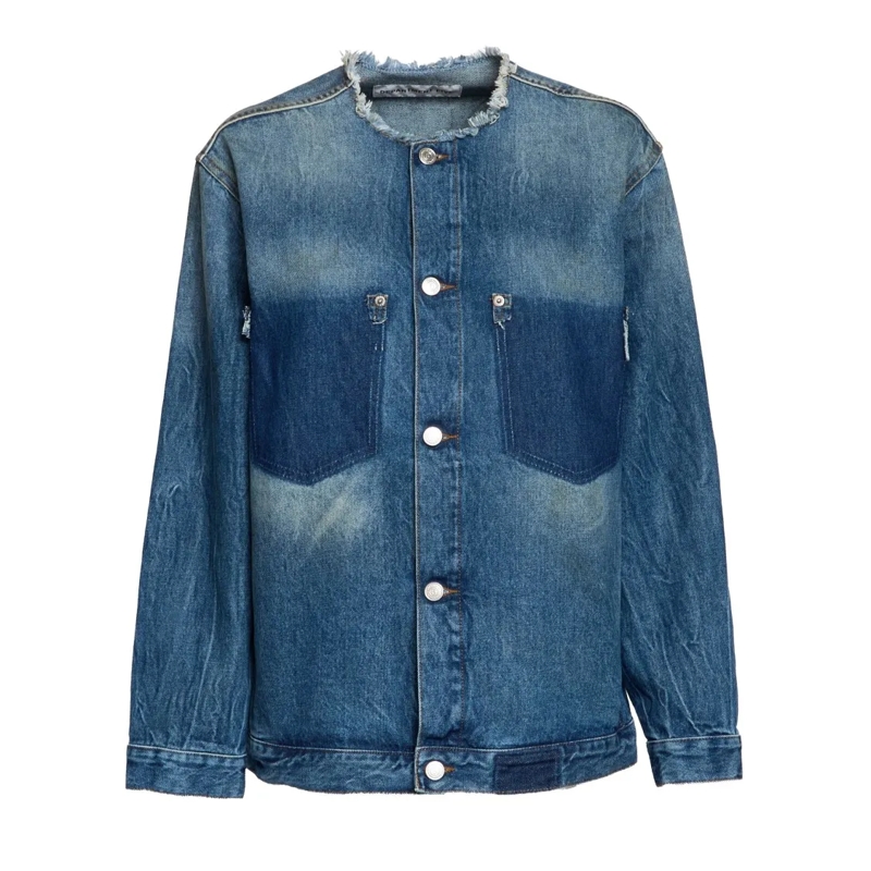 Department Five Jeansjacke Stay Jacket In Firm Denim 12 2/3 Oz Blue