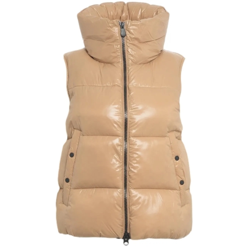 Save the Duck  Puffer gilet 'LOVE' beige