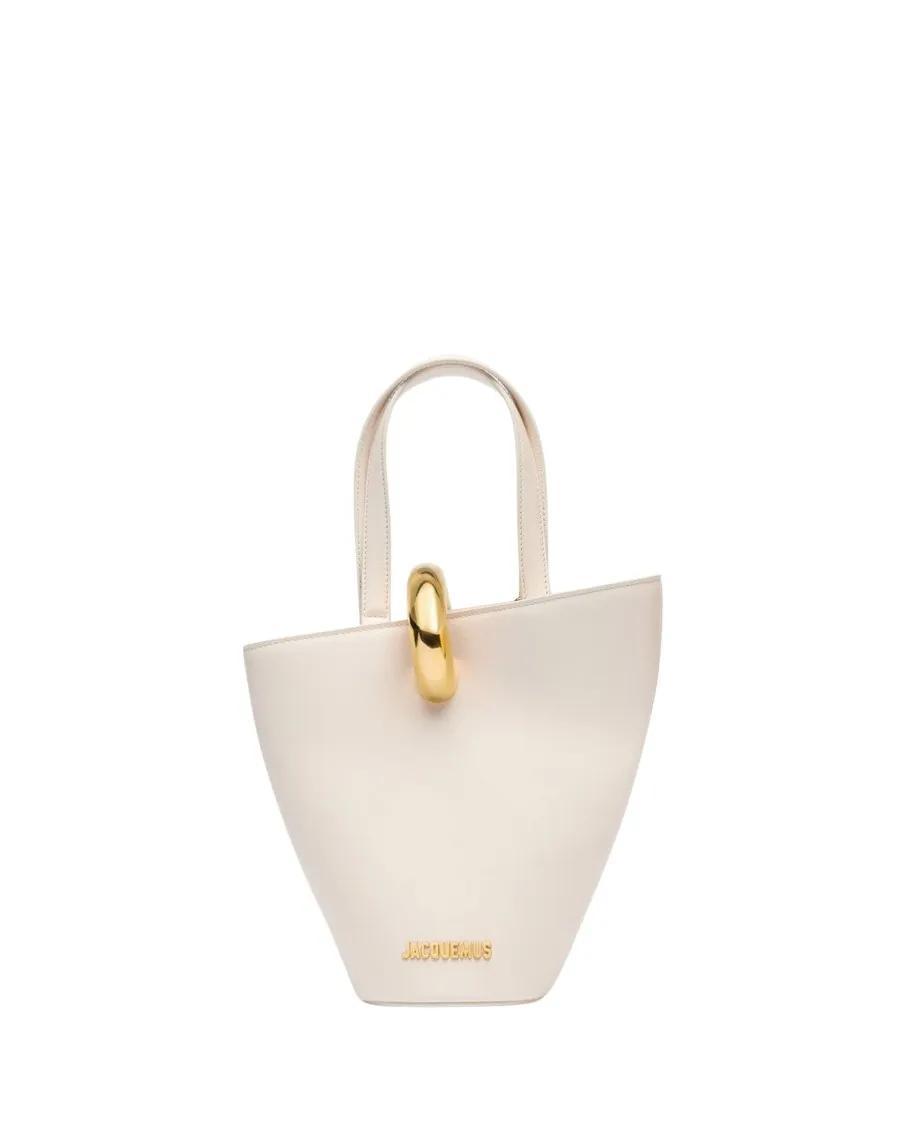 Jacquemus Tote - Le Petit Bambola Tote Bag - Gr. unisize - in Weiß - für Damen