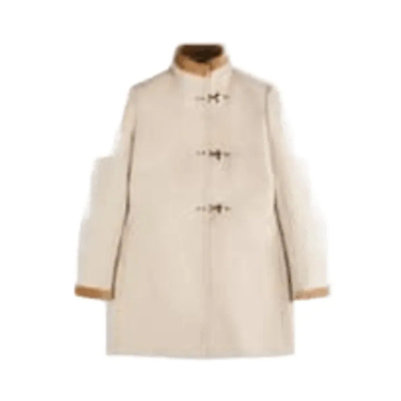 Fay Wintermantel Virginia Coat With Defined Waist Neutrals