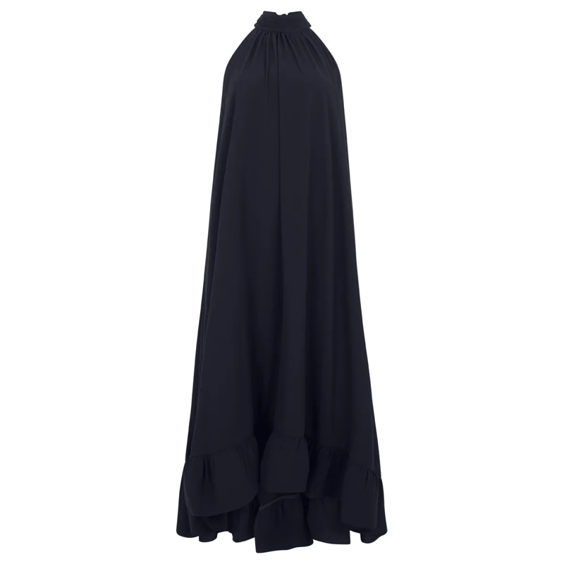 Apart Abendkleid Chiffonkleid dunkel-blau