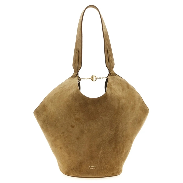Khaite Lotus Small' Shopping Bag Brown | Tote