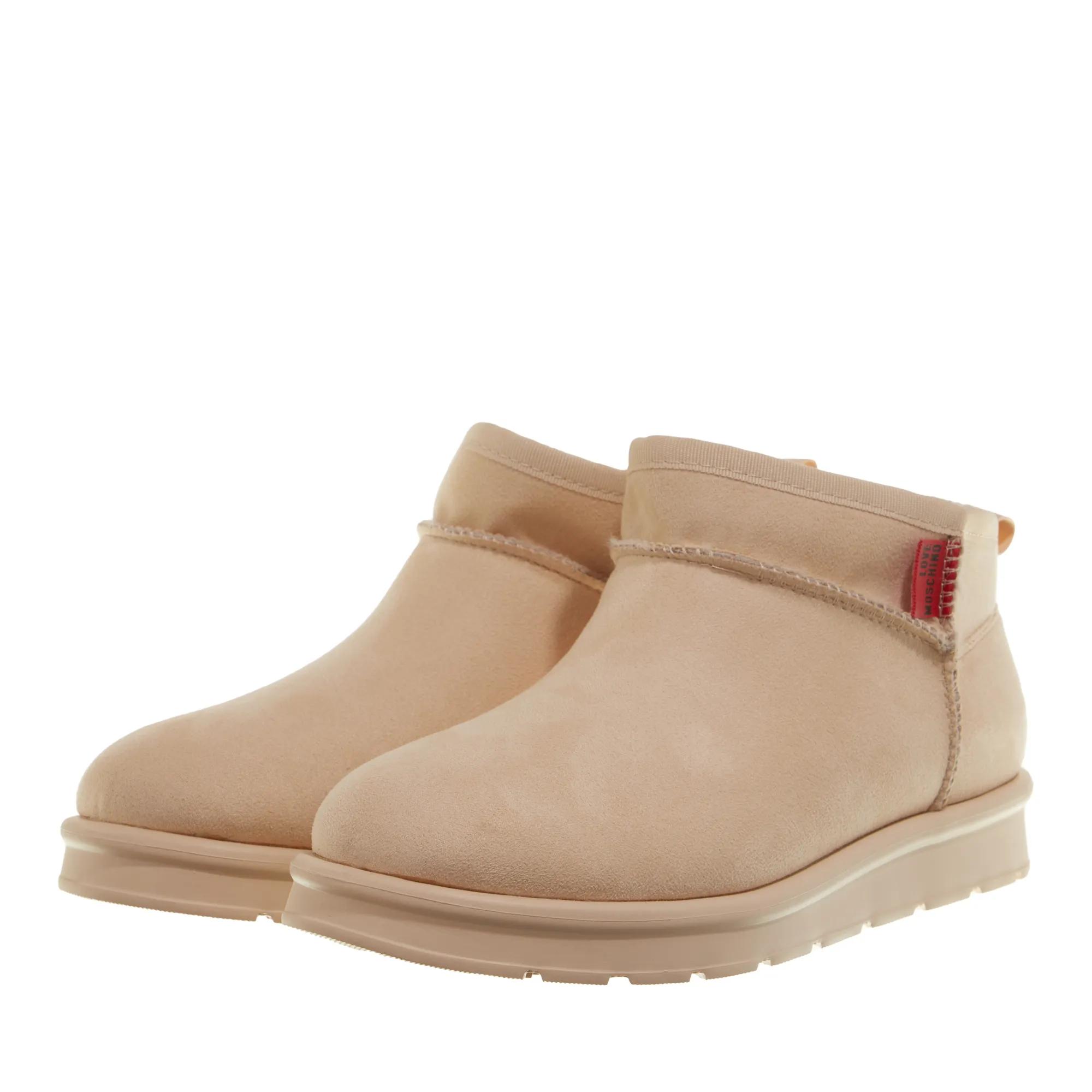 Love Moschino Boots & Stiefeletten - Stivaletto Donna - Gr. 35 (EU) - in Beige - für Damen