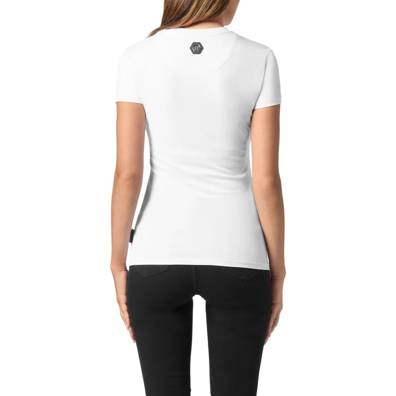 Philipp Plein T-Shirt T-Shirt Slim Fit weiss(Image 2)