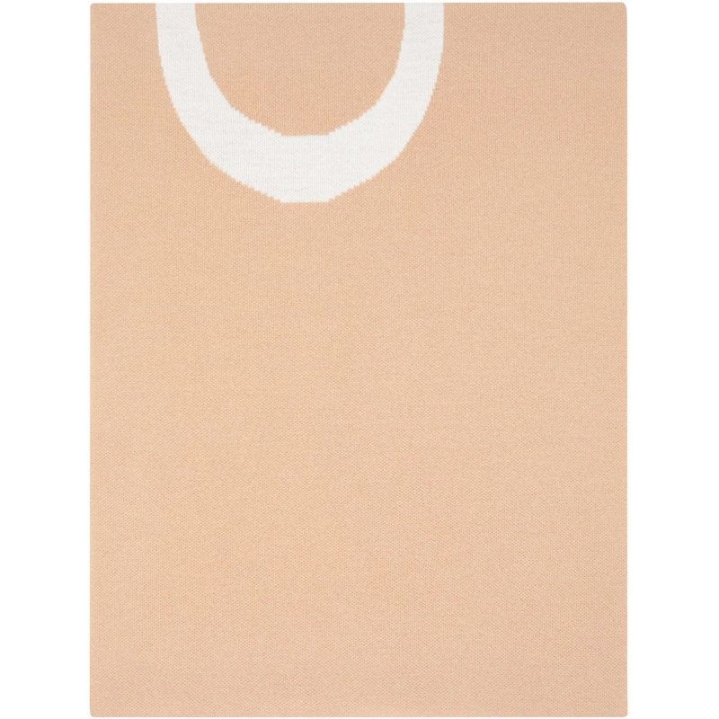 Pinko Écharpe en laine Scarfs Cammellobianco beige