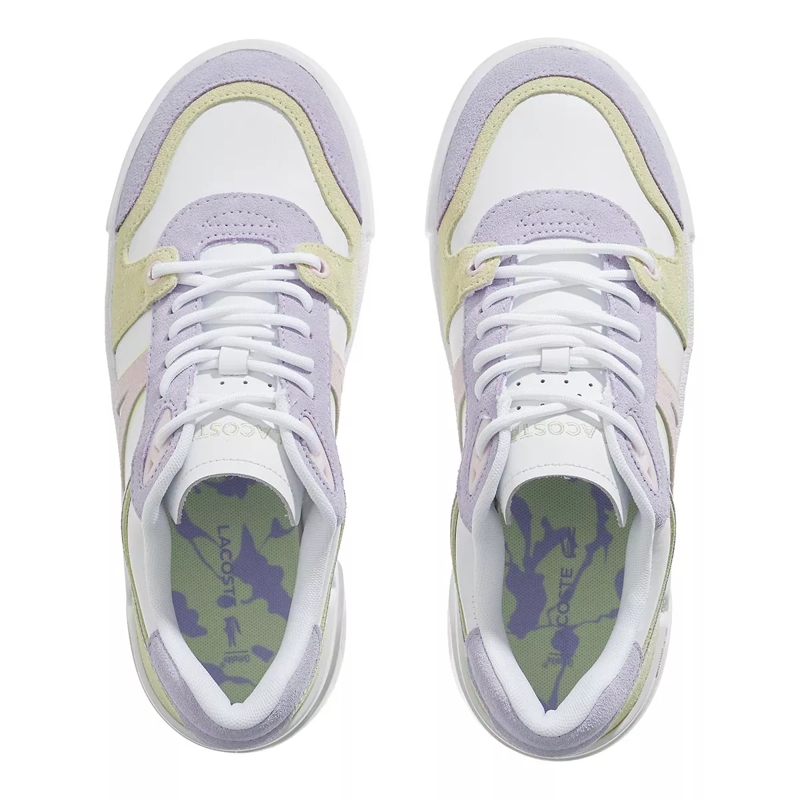 Lacoste Low-Top-Sneaker L002 Evo 124 2 Sfa Wht/Pnk(Image 5)