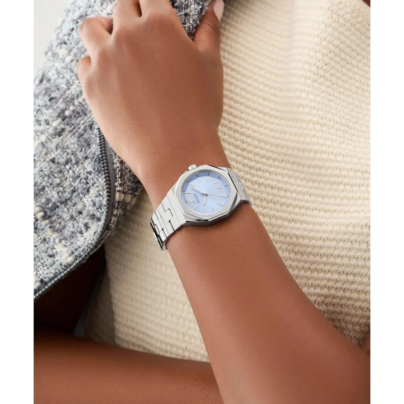 Guess Quarzuhr Quarz-Analoguhr Empress silber(Image 3)