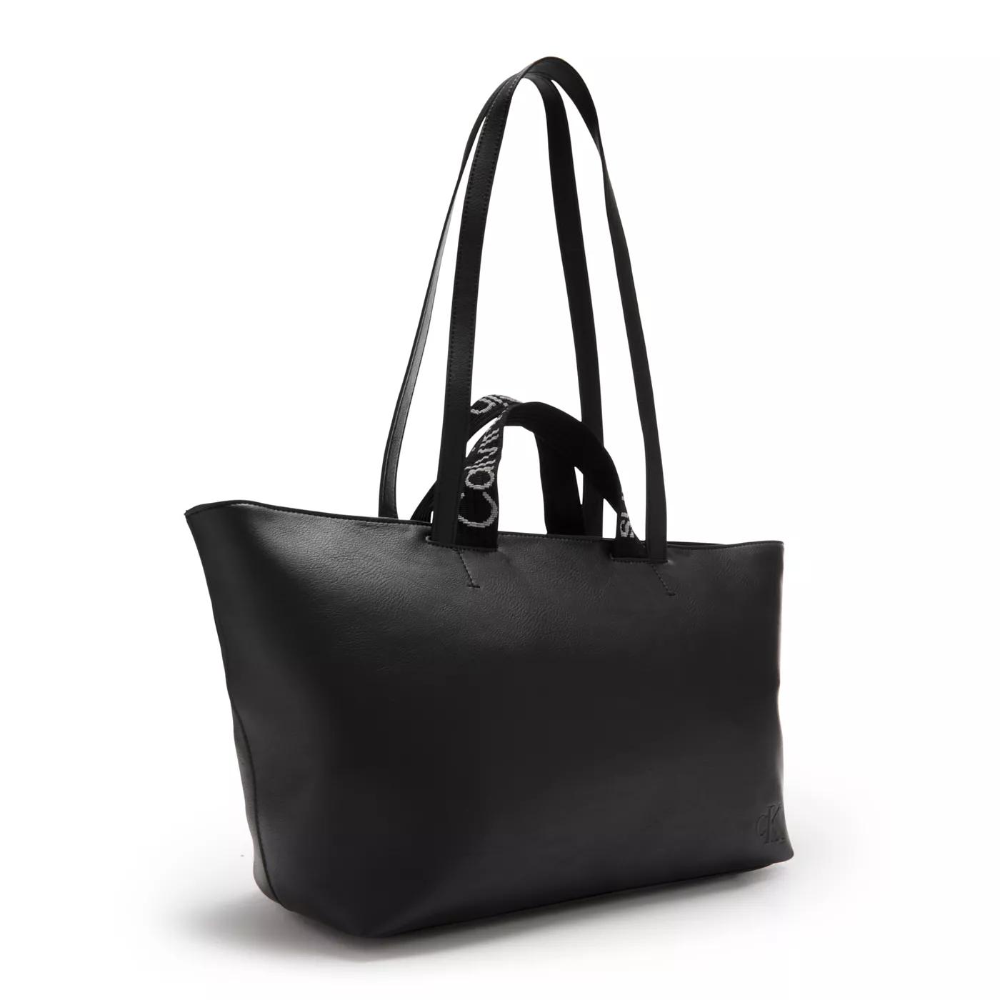 Calvin Klein Shoppers Ultralight Schwarze Shopper K60K61146 in zwart