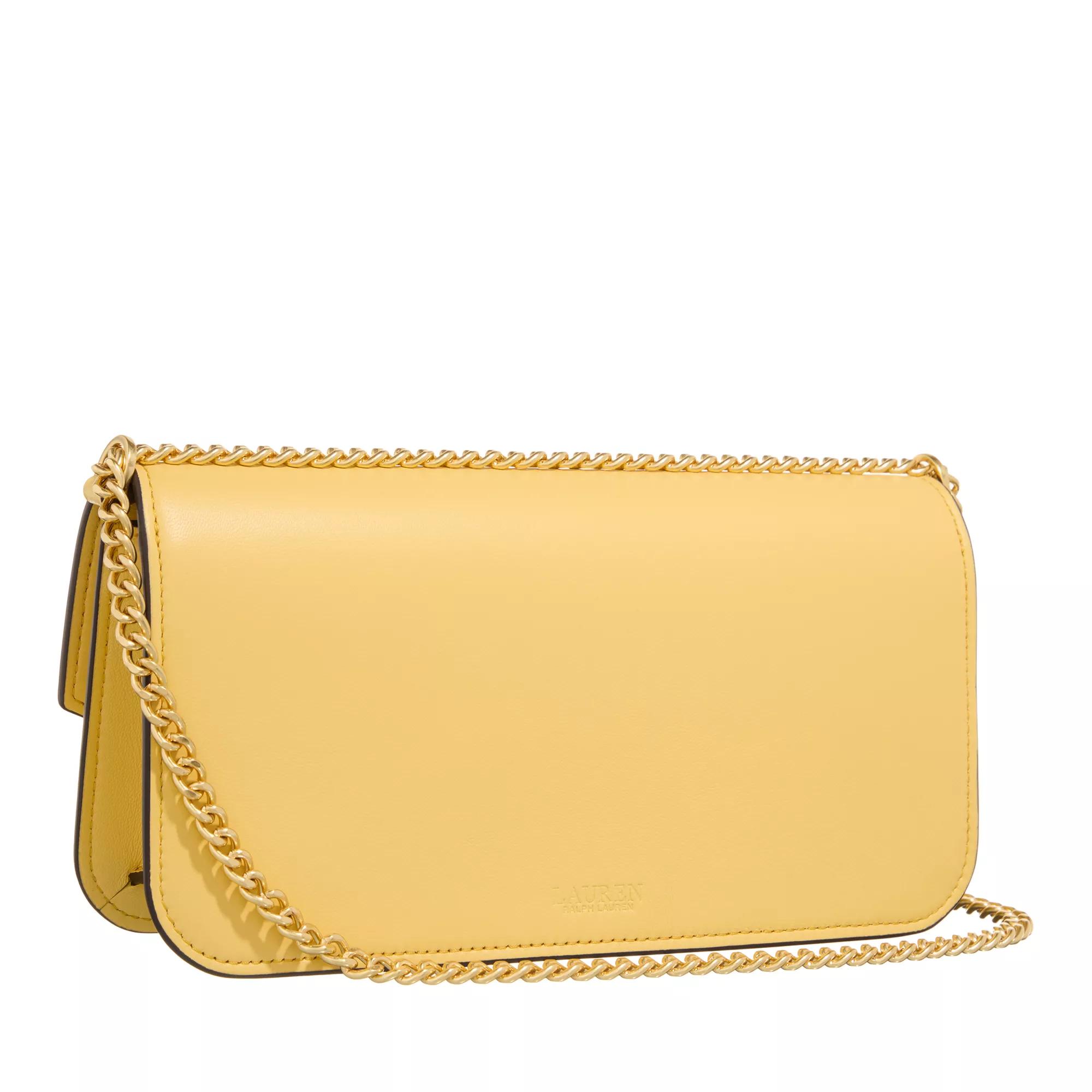 Yellow ralph lauren purse sale