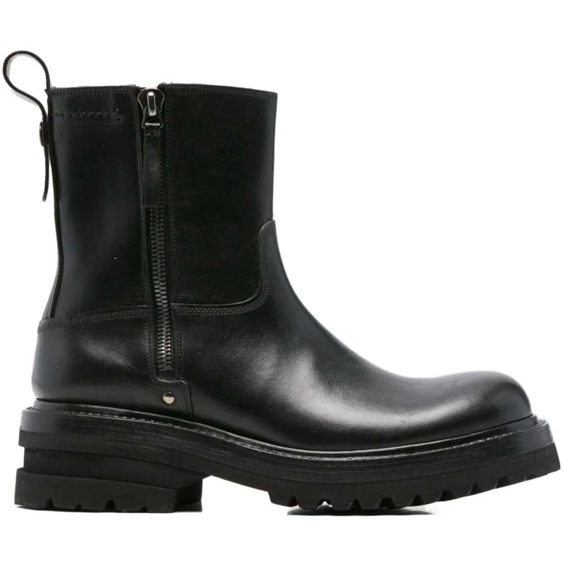 Premiata Stiefel Boots Black schwarz