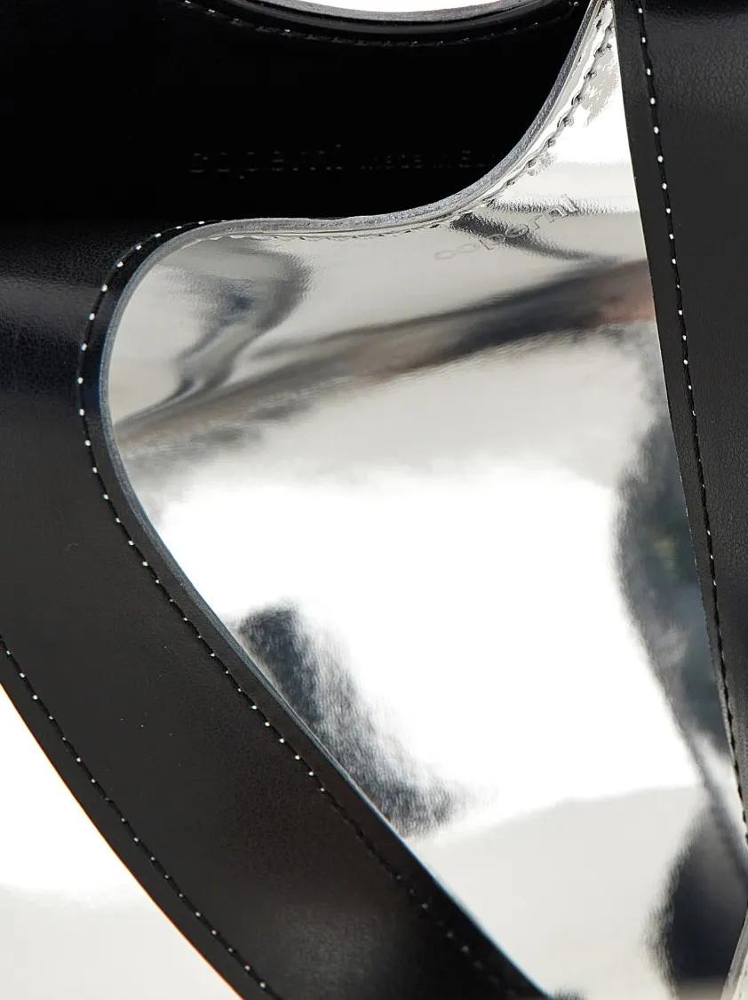 Coperni Hobo bags 'Baby Heart' Handbag in zilver