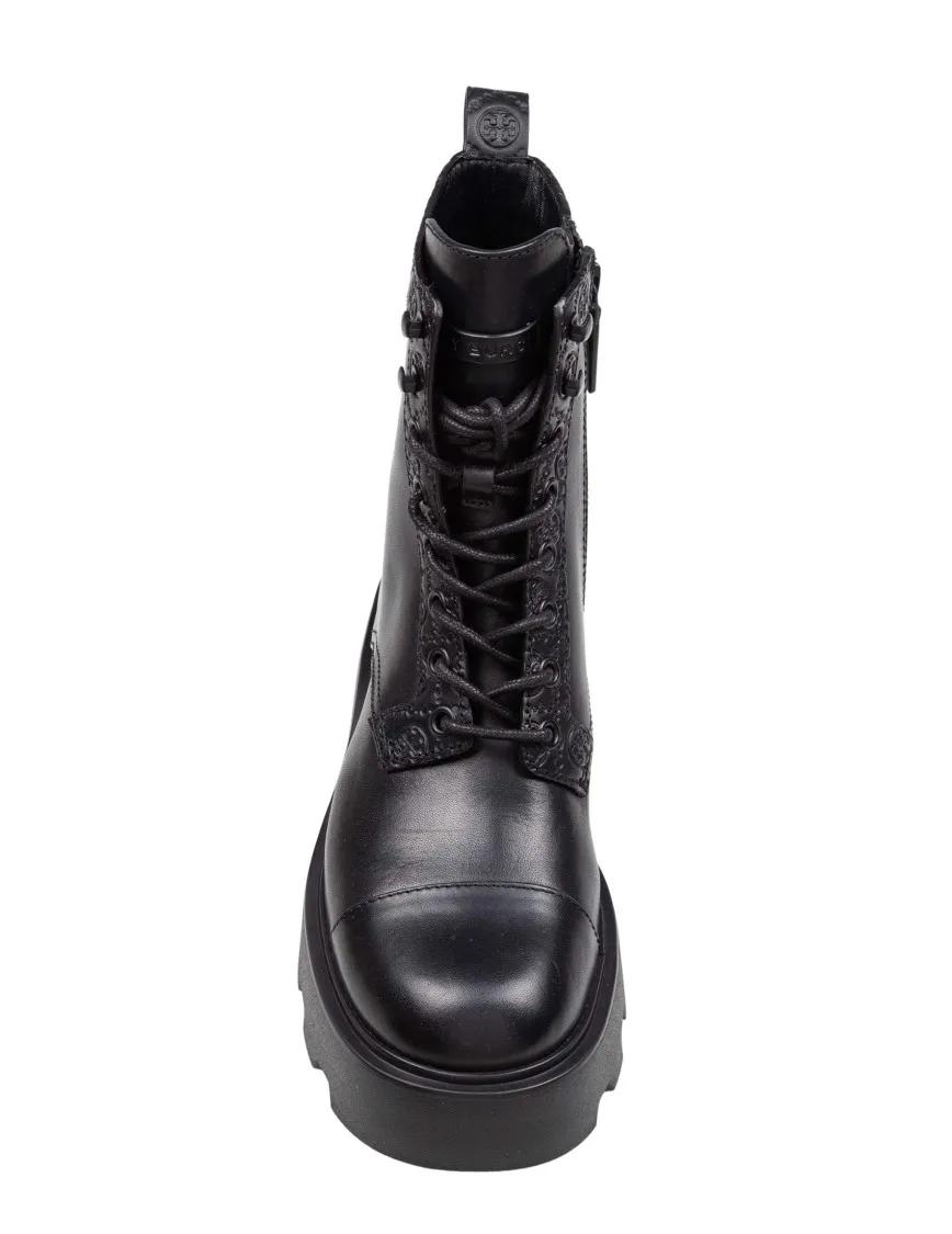 Thumbnail - Tory Burch Stiefeletten - T Monogram Lug Ankle Boot 65Mm - Gr. 40 (EU) - in Schwarz - für Damen