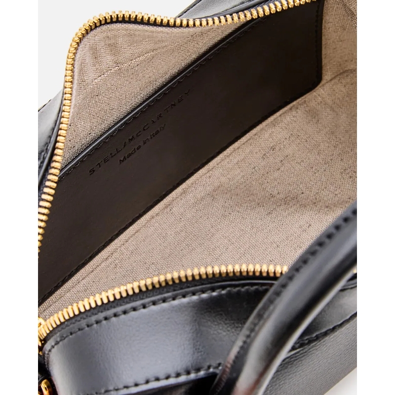 Stella McCartney Crossbody Bag Rider Bag Eco Mat Black(Image 3)