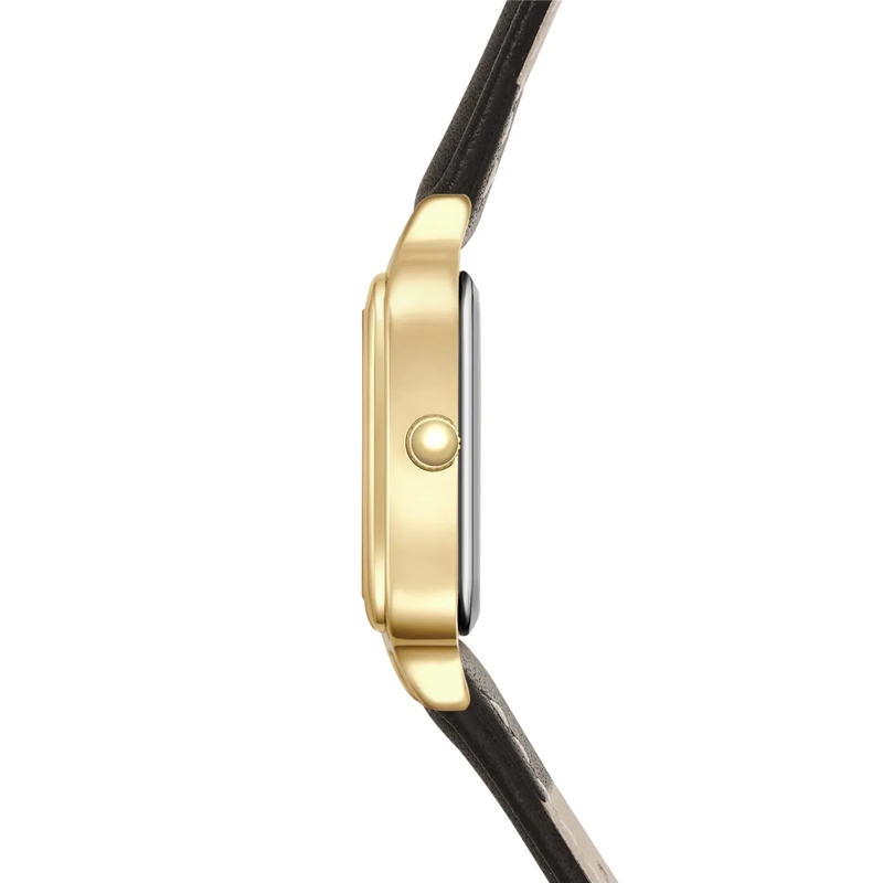 Glanzstücke München Automatikuhr Damen Armbanduhr Echtleder gold(Image 4)