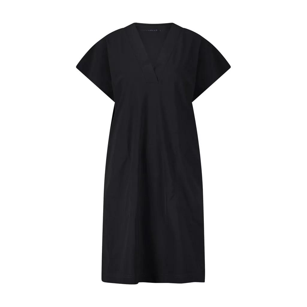 Raffaelo Rossi Kleid Joyce mit V-Ausschnitt 48104642511194 Schwarz