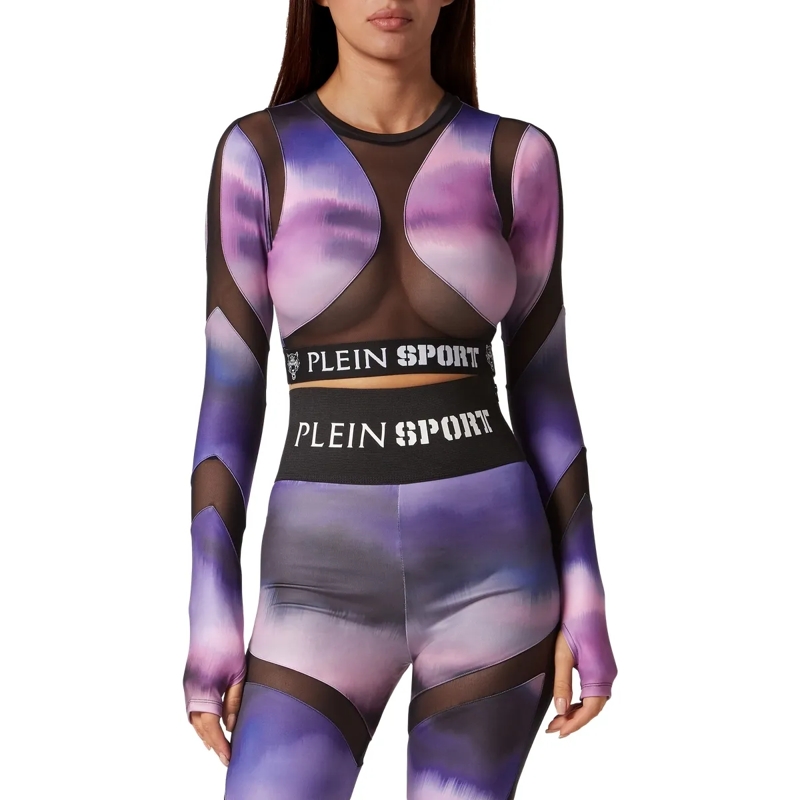 Plein Sport Top Sport Top lila(Image 3)