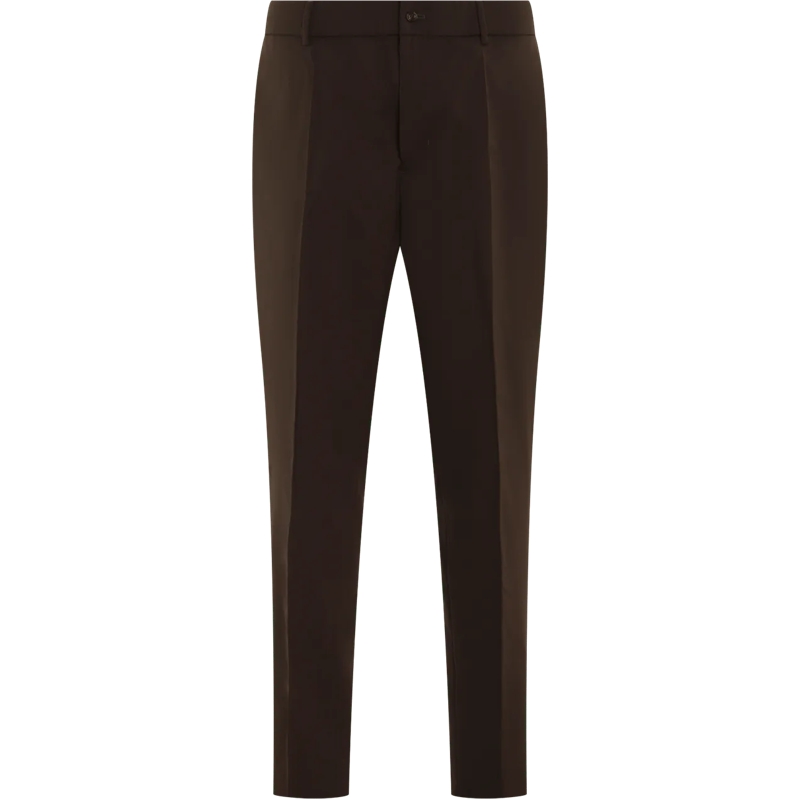 Moncler  Heren Logopatch Pantalone Bruin braun