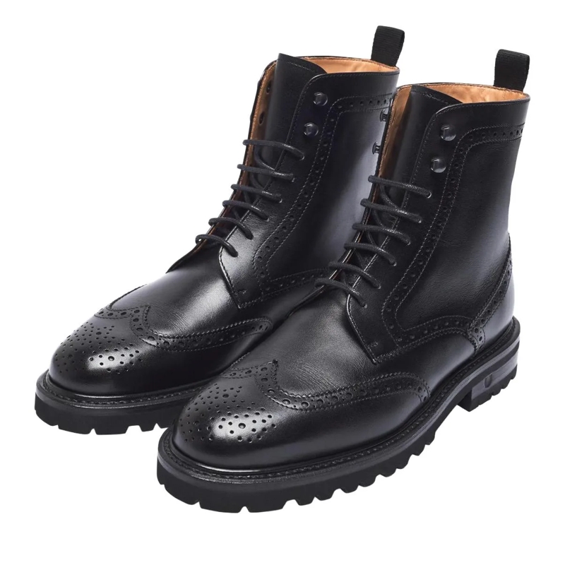 Henry Stevens Laarzen Schnürboots Bonnie FBDB5 schwarz(Image 2)