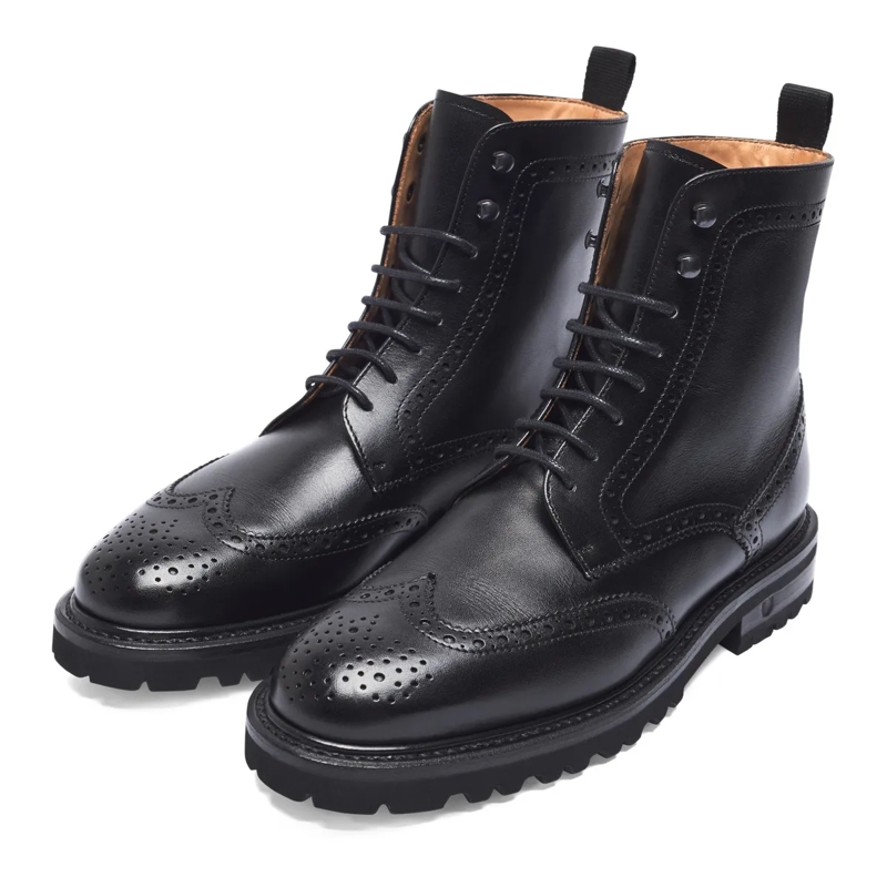 Henry Stevens Laarzen Schnürboots Bonnie FBDB5 schwarz(Image 2)