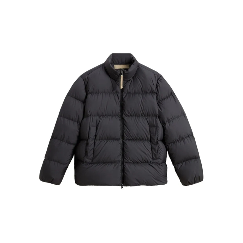 Woolrich Übergangsjacke Heren Cloud Eagle Jacket Zwart schwarz