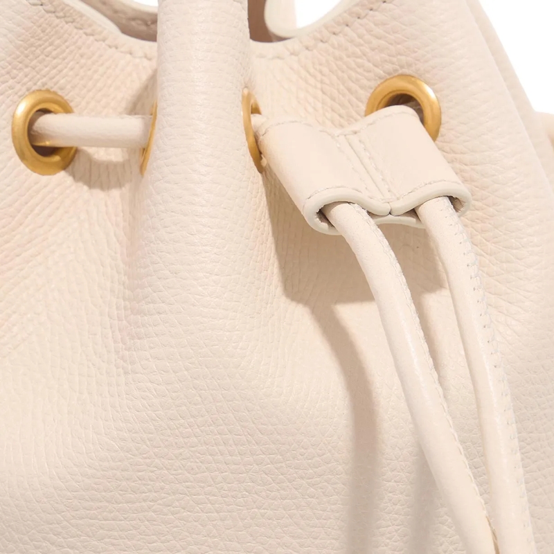 Valentino Garavani Bucket Bag Mini Drawstring Ivory(Image 4)