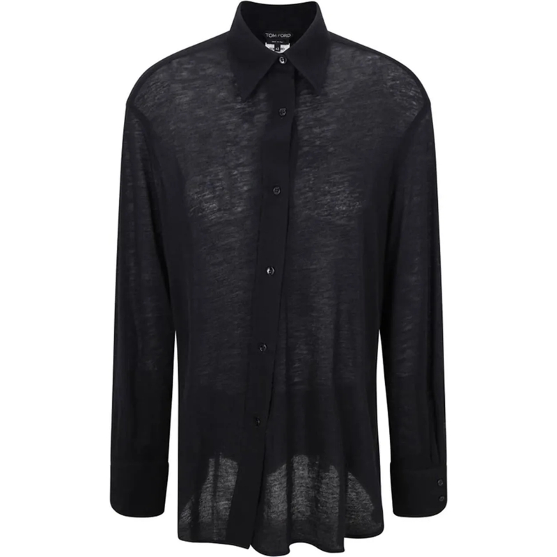 Tom Ford Blouse Cashmere Shirt Black