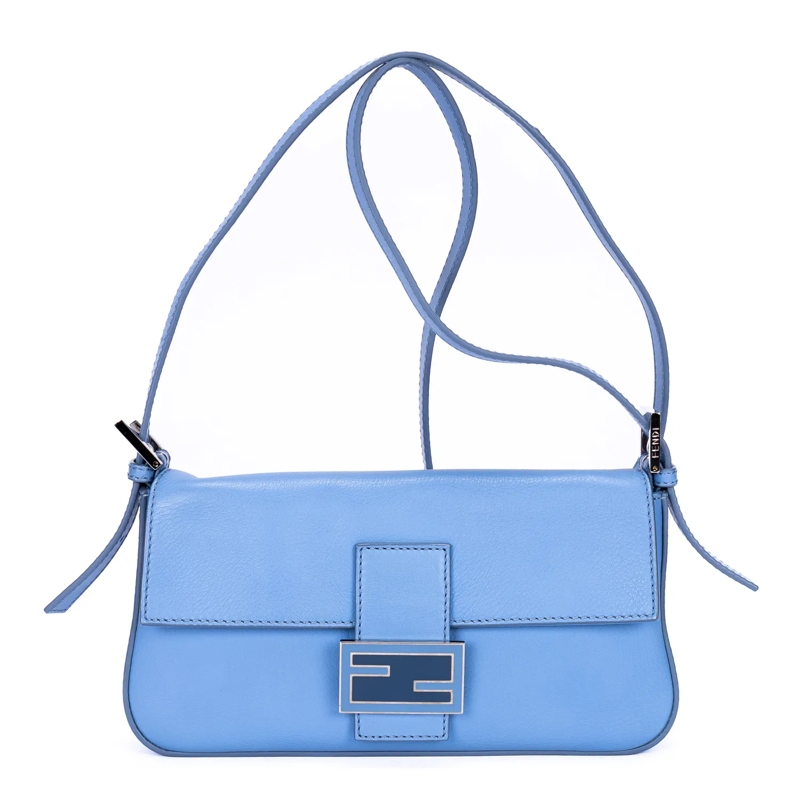 Fendi Crossbody Bag Baguette blau