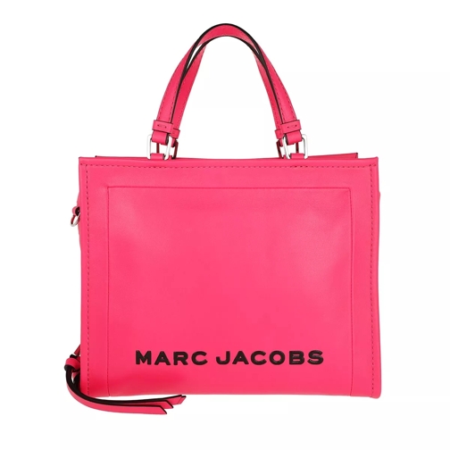 Marc Jacobs The Box Shopper Bag Leather Peony Rymlig shoppingväska