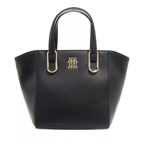 Tommy Hilfiger Th Timeless Med Lady Tote Black Draagtas