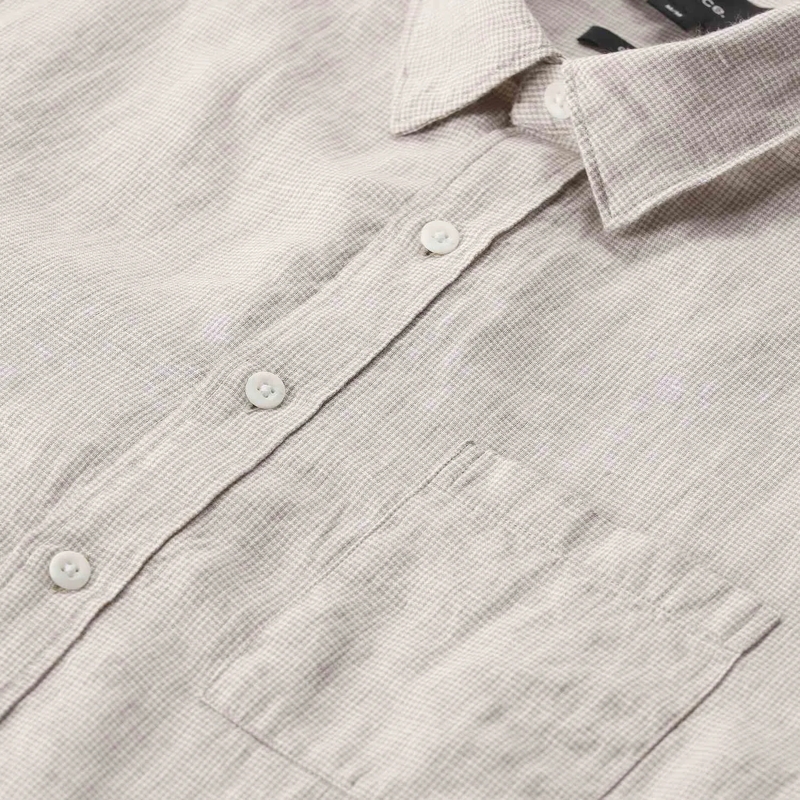 Vince Chemise Classic-Fit Hemd braun(Image 3)