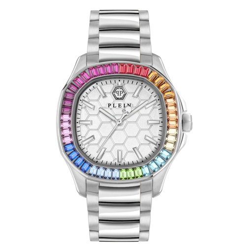 Philipp Plein Quarz-Uhr Analoge Quarzuhr The $Pectre Lady silber