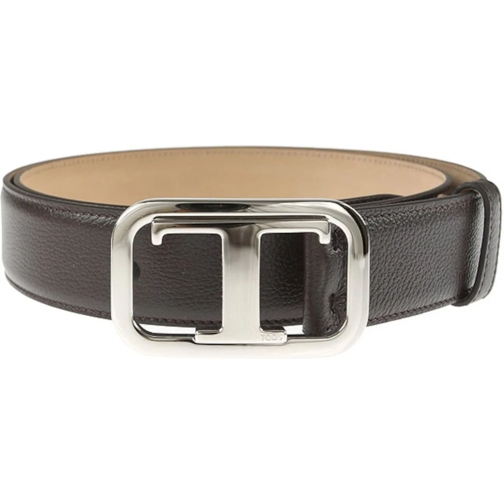 Tod's Ceinture en cuir Tod's Belts Brown schwarz