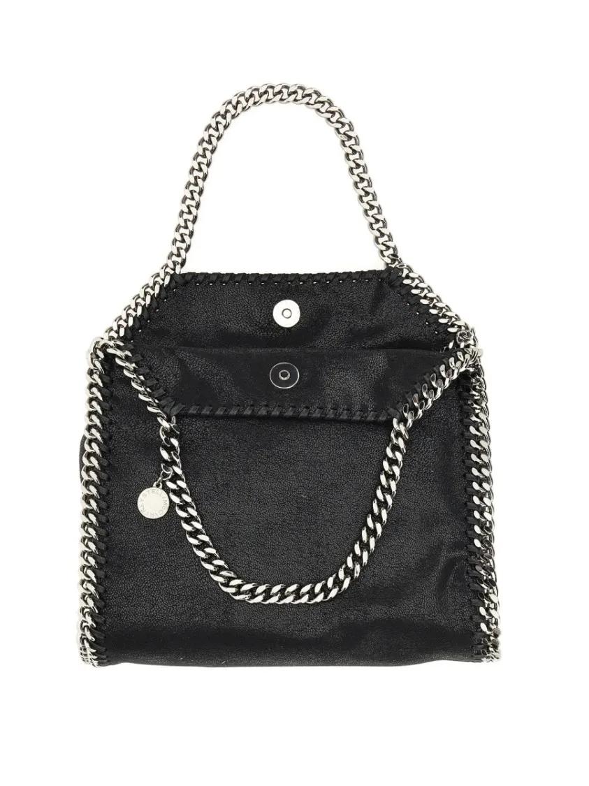 Stella Mccartney Shoppers & Totes Falabella Mini Bag in zwart