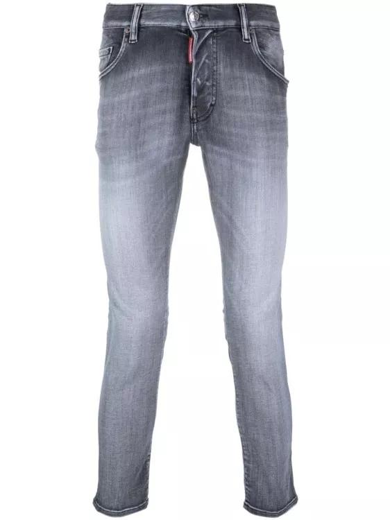 Dsquared2 LowRise Cropped Jeans Grey Cropped jeans