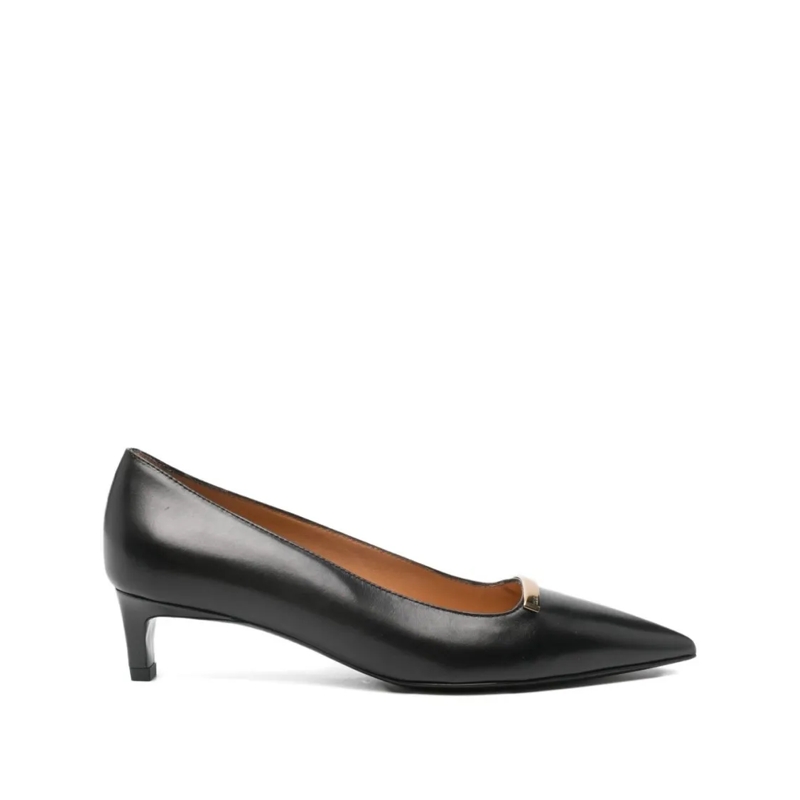 Tod's Pumps Pointed Toe Slip-On Pumps Grey