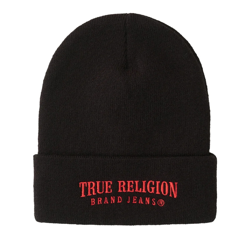 True Religion Hut Beanie schwarz