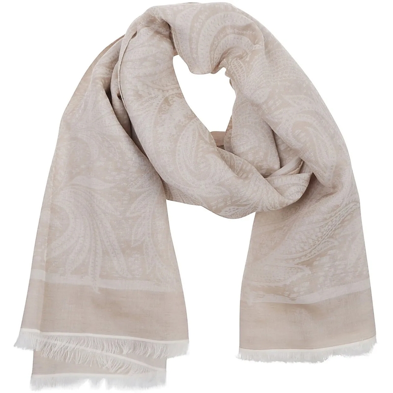Etro Wollschal Scarf Brown braun