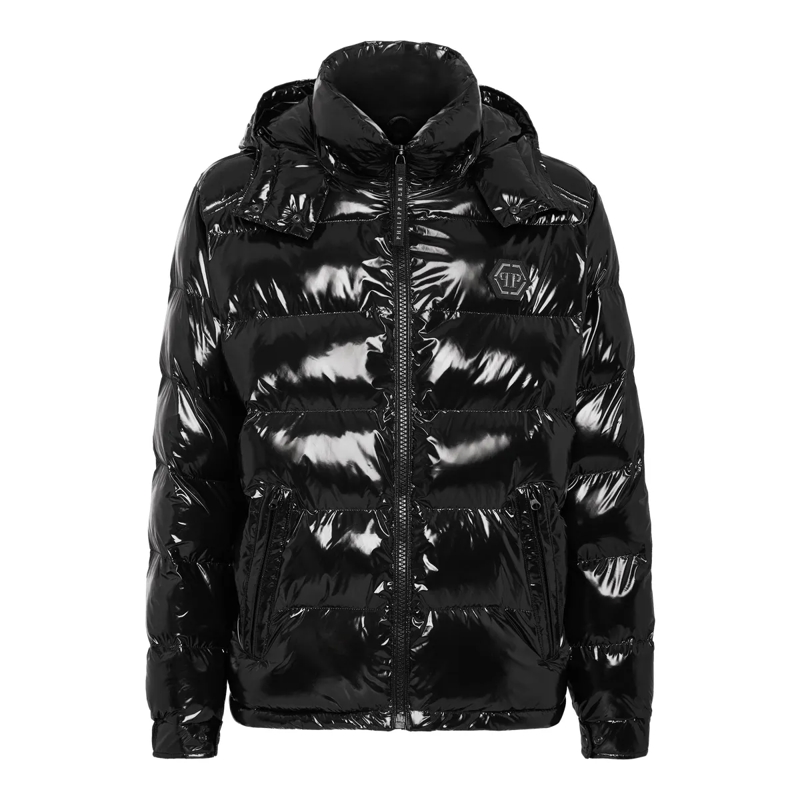 Philipp Plein Daunenjacke Daunenjacke schwarz