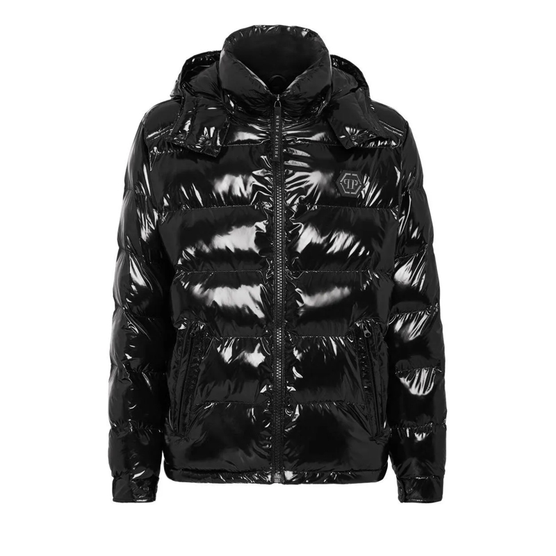 Philipp Plein Übergangsjacke Daunenjacke schwarz