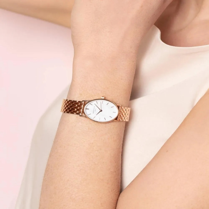 Rosefield Quarzuhr Damenuhr Oval rose(Image 2)