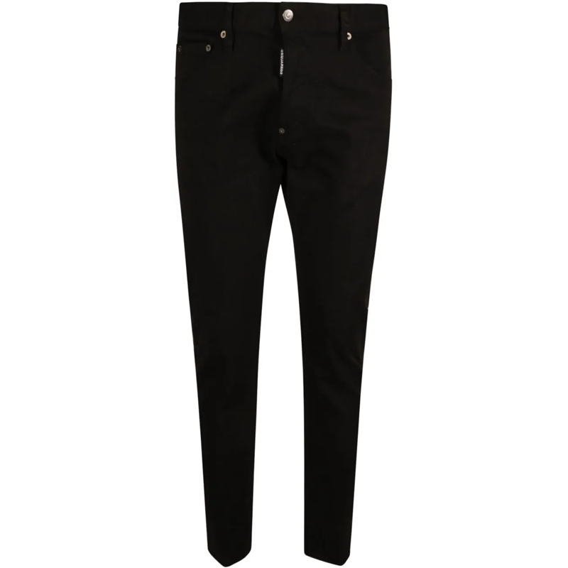 Dsquared2 Jeans mit geradem Bein Cool Guy Jeans Black schwarz