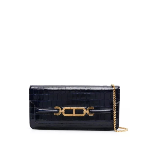 Tom Ford Whitney Navy Blue Bag Black Schoudertas