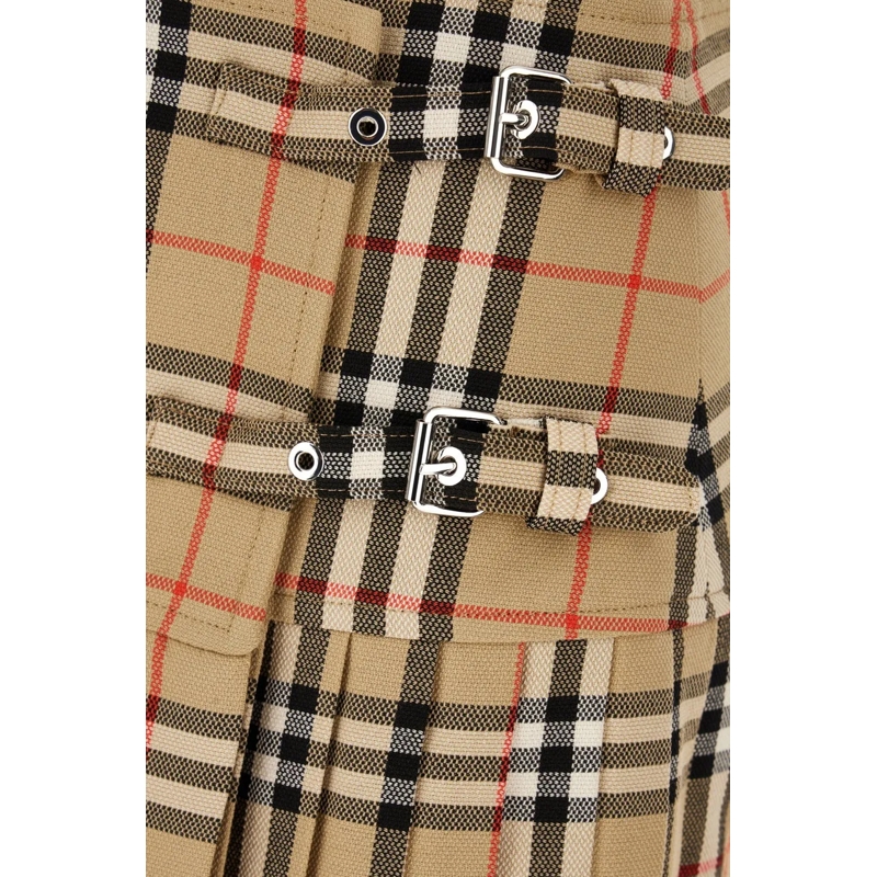 Burberry Midirock Burberry Embroidered wool mini skirt mehrfarbig(Image 3)