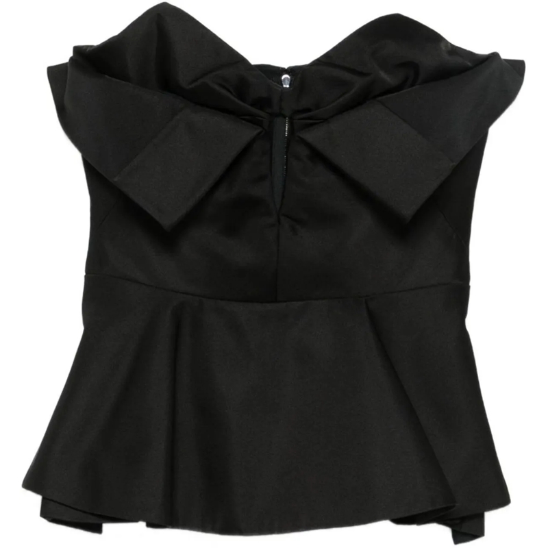 Alexander McQueen Top Top Black schwarz