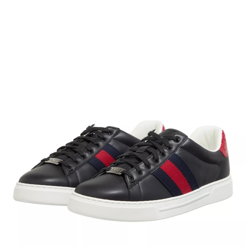 Gucci Sneaker Ace schwarz låg sneaker