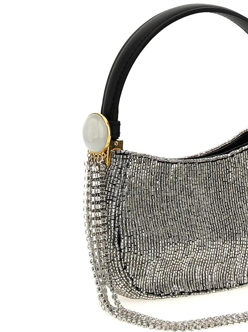Magda Butrym Hobo bags 'Micro Vesna' Handbag in grijs