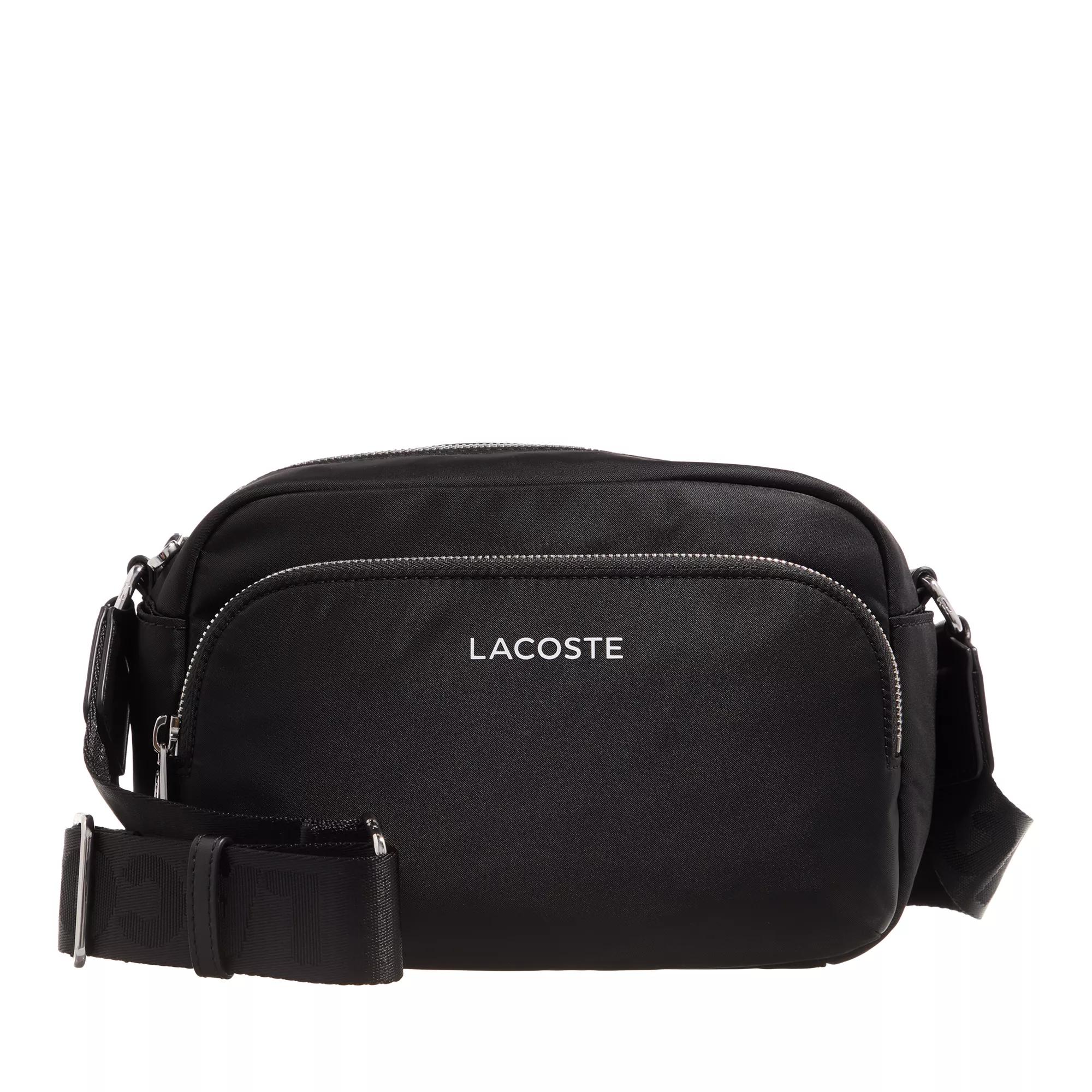 Lacoste Crossbody Bags - Active Nylon Crossover Bag - Gr. unisize - in Schwarz - für Damen