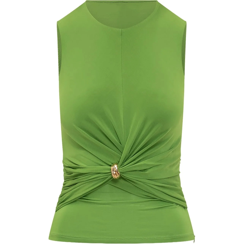 Elisabetta Franchi Top Top Con Nodo grün