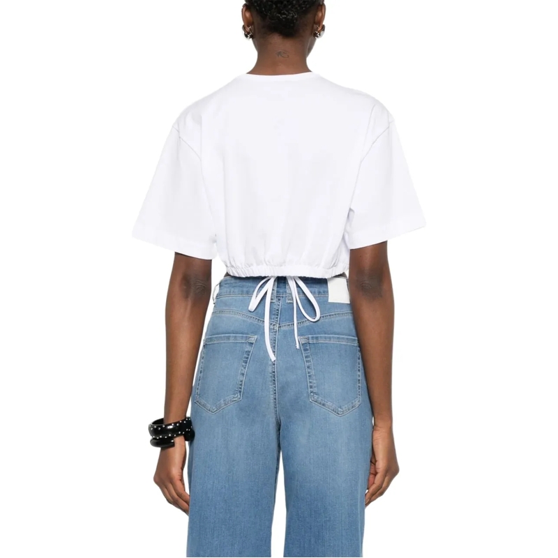 Pinko T-shirt Top Bianco weiß(Image 5)