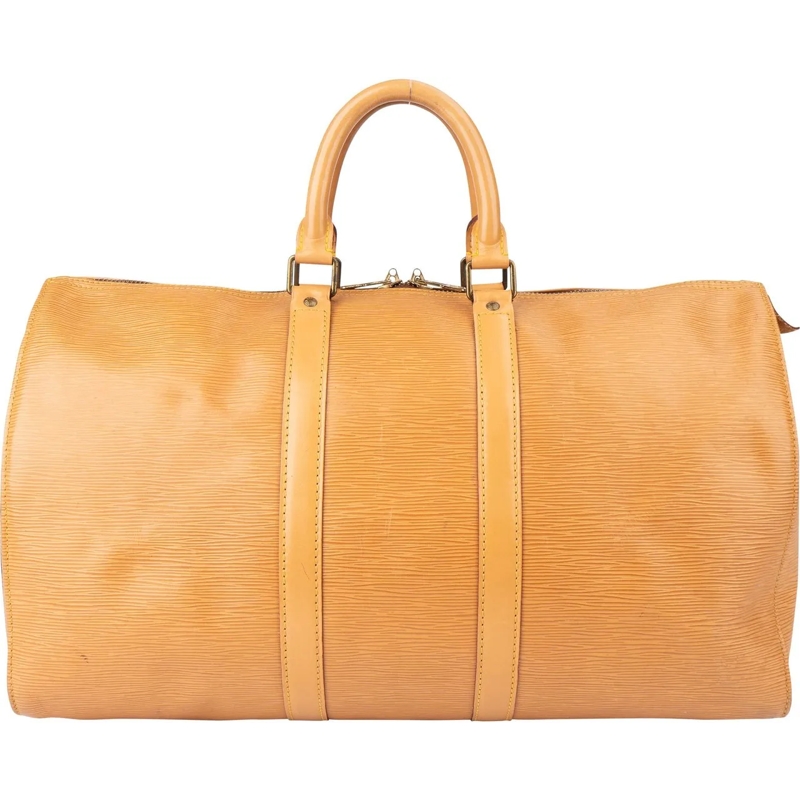 Louis Vuitton Tote Louis Vuitton Beige Epi Leather Keepall 45 beige